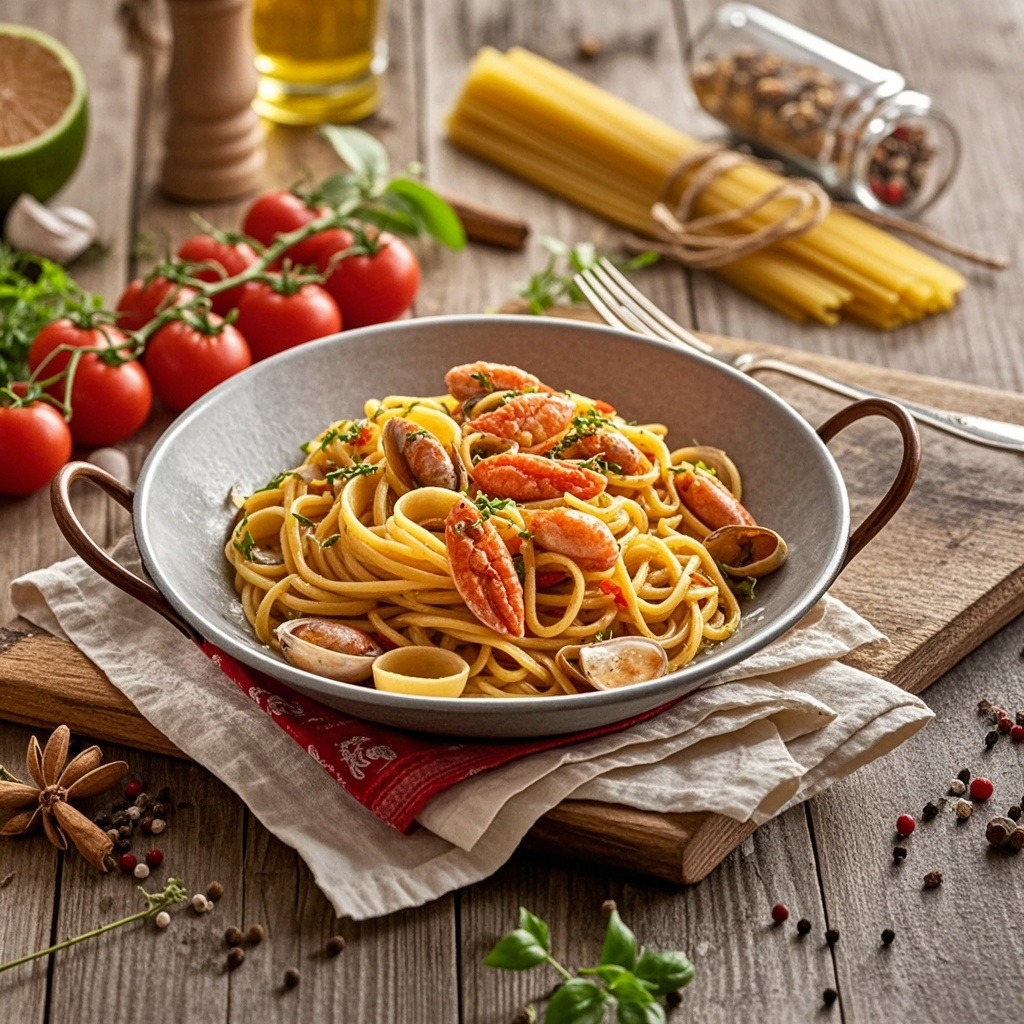  Italy: Seafood Pasta