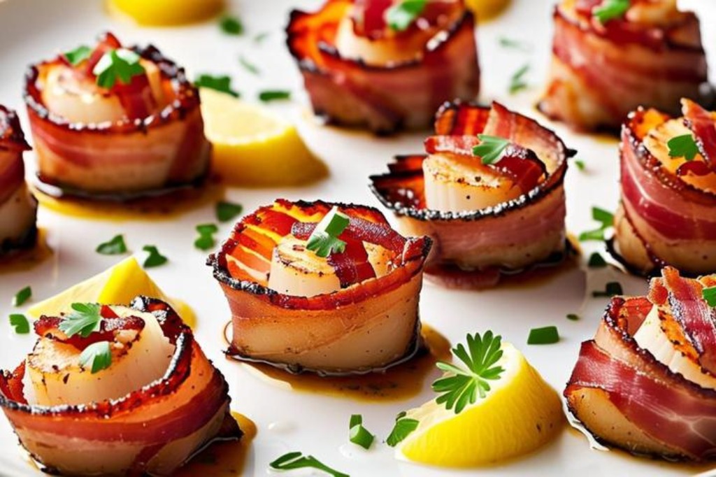 Bacon Wrapped Scallops