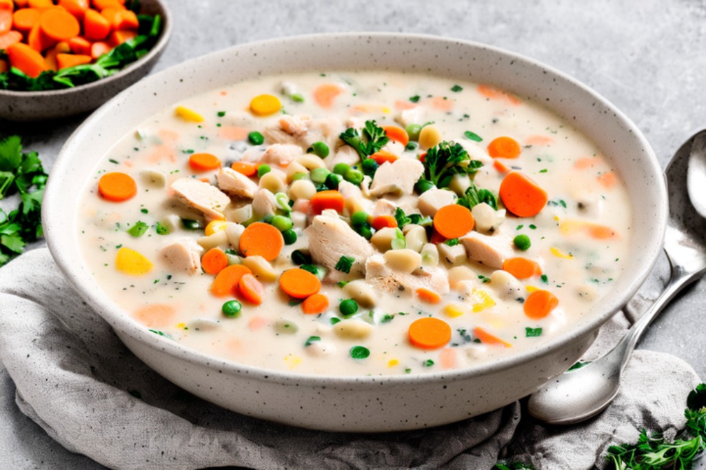 Chicken Pot Pie Soup