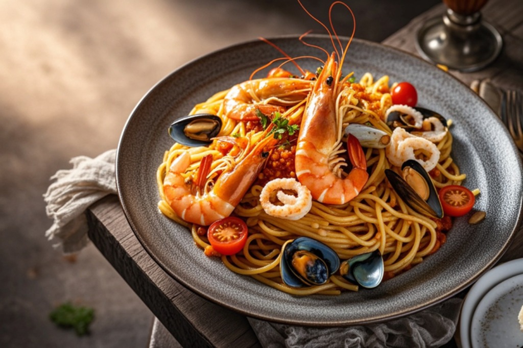 Seafood Spaghetti