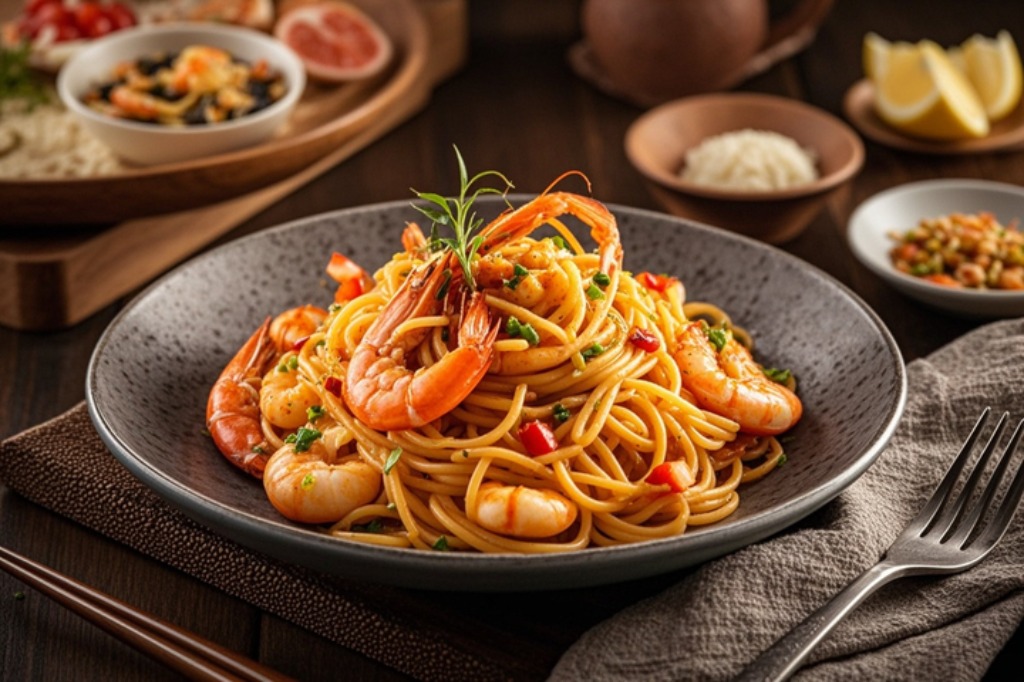 Seafood Spaghetti