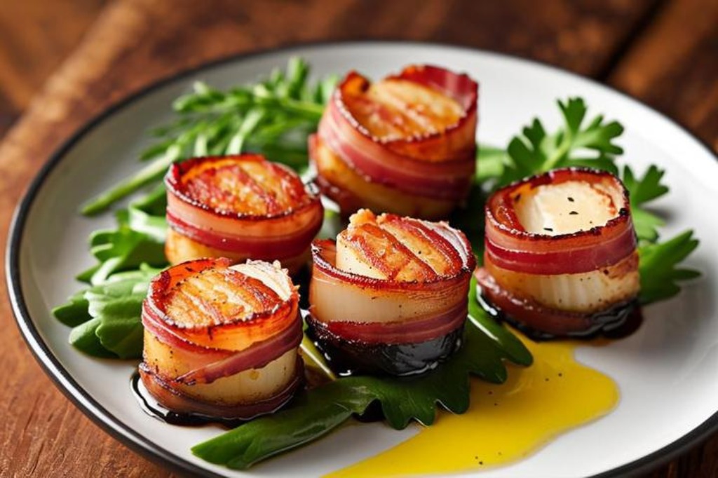 Bacon Wrapped Scallops